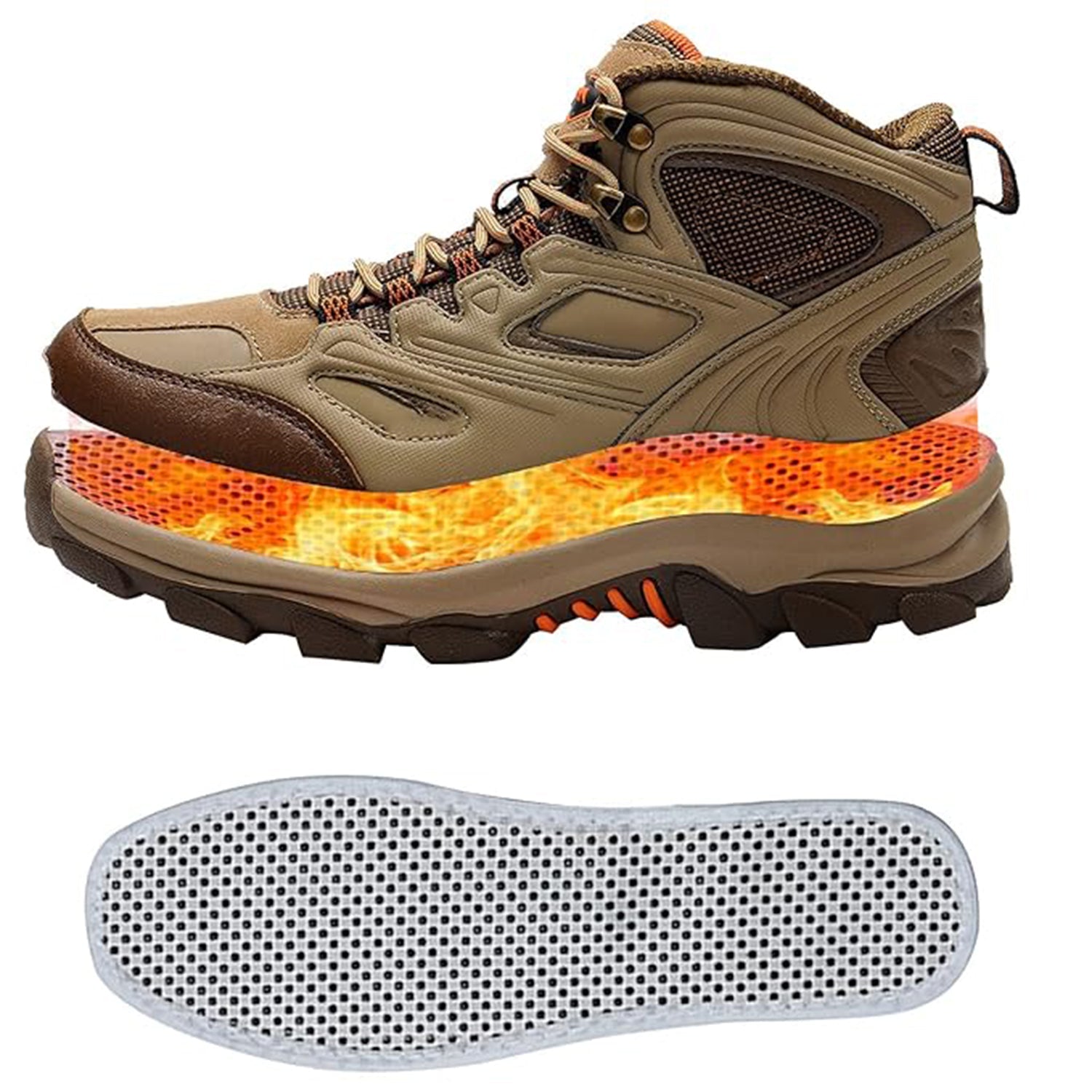 Massage Magnetic Self Heating Insole Shoe, Heating Insole for Women Men - Unisex Warm Insole - Thermal Insoles - Tourmaline Self Heating Shoe Inserts - Warm Shoe Pad (1 Pair) Massage Magnetic Self Heating Insole Shoe, Heating Insole for Women Men - Unisex Warm Insole - Thermal Insoles - Tourmaline Self Heating Shoe Inserts - Warm Shoe Pad (1 Pair)